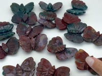 Ocean Jasper Butterfly Carving Wholesale