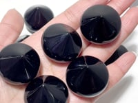 Black Obsidian Garlic Shape Carving Wholesale