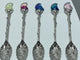 Rainbow Fluorite Moon Silver Coffee Spoon Wholesale