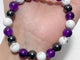 Amethyst Hematite Howlite Bracelet Wholesale
