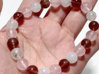Moonstone Strawberry Quartz Rose Quartz Mixed Bracelet Wholesale
