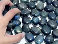 Small Flash Dark Labradorite Tumbled Wholesale
