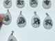 White Jade Engraved Jesus Christ Teardrop Pendant Crystal Pendant Wholesale