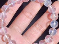 High Grade Blue Angle Feather Quartz Crystal Bracelet(HGUB14)