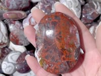 Stripe Morocco Agate Palm Stone Wholesale