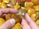 Golden Hematoid Quartz Fire Quartz Heart Shape Wholesale
