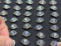 Natural Opal Ring Eye Shape Wholesale
