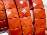 4 Types Multi-faceted Bracelet Wholesale Red Jasper Labradorite India Moonstone Howlite