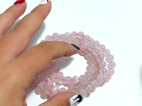 0.31in(8mm) Pink Moonstone Bracelet Wholesale