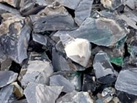 Volcano Agate Rough Stone Cutting Leftover Stone Wholesale(UV-Reactive)