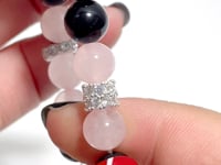 Rose Quartz Obsidian DIY Bracelet Wholesale Original Design