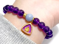 Amethyst Angelite DIY Bracelet Wholesale Original Design