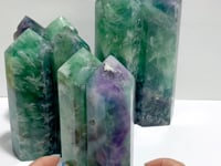 4 Pieces Double Point Feather Fluorite