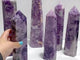 8.2-10.8in 6 Pieces Large Lepidolite Tower