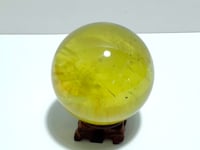 High Quality Citrine Spheres With Rainbow For Collection