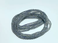 Mini Beads 4mm Labradorite 3-Loop Bracelets Wholesale