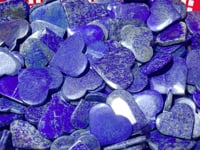 Thin Lapis Lazuli Heart Wholesale