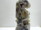 Large Geode Druzy Moss Agate Tower Home Decor