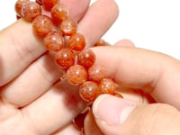 6 Pieces High Quality Sunstone Bracelets For Collection