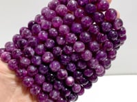 11 Pieces Beautiful Spark Lepidolite High Quality Bracelets (HGUB26)