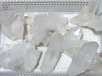 6 Pieces Large Clear Quartz Cluster