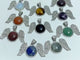Clearance(defect) - 10 Types Wing Pendants Wholesale Amethyst Chevron Green Aventurine Tiger Eye