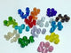 Colorful Glass Cat Eye Mushrooms Wholesale (man made)