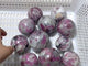 11 Pieces Pink Tourmaline Spheres Balls