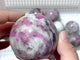 16 Pieces Pink Tourmaline Spheres Balls