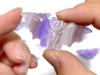 Purple Fluorite Bat Carving Wholesale