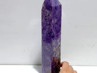 Unique 28.5CM Charoite Tower Point