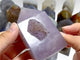 19 Pieces Beautiful Geode Druzy Agate Four-sided Tower Point