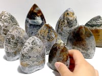 9 Pieces Ocean Jasper Arrow Head Shape Home Decor