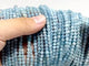 42 Pieces Mini Beads 4mm Aquamarine Bracelets