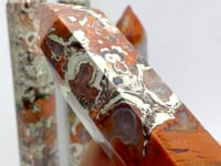 4 Pieces Tall China Agate Tower Point