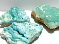 3 Pieces Natural Hemimorphite Raw Stone Specimen