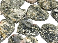 11 Pieces Large 8th Vein Ocean Jasper Heart #1