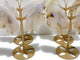 4 Pairs Sakura Flower Agate Butterfly Wing Carving With Stand