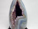 Unique Amethyst Cluster Mixed Agate Dinosaur Eggs Home Decor With Stand