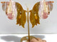 Ocean Jasper Butterfly Wing Carving With Stand