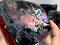 8 Pieces Large Beautiful Polished Purple Blue Labradorite Free Form
