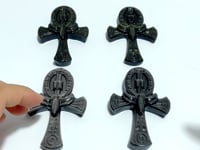 Gold Sheen Obsidian Silver Sheen Obsidian Anka Cross Wholesale