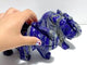 2 Pieces Lapis Lazuli Elephants Carving