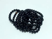 8mm Black Tourmaline Mixed Yellow Impurity Bracelets Wholesale