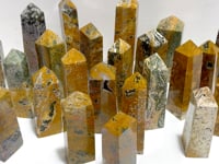 23 Pieces Ocean Jasper Four-sided Point #3