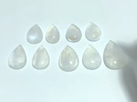 9 Pieces Moonstone Teardrop Shape DIY Pendant
