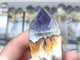Fluorite Mixed Pyrite Four-sided Point Wholesale