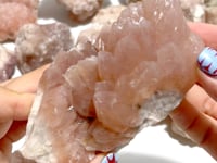 14 Pieces Raw Pink Quartz Specimen
