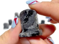 5 Types Tombstone Carving Wholesale Obsidian Blue Aventurine Yooperlite