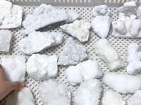 27 Pieces Raw Clear Quartz Cluster Specimen